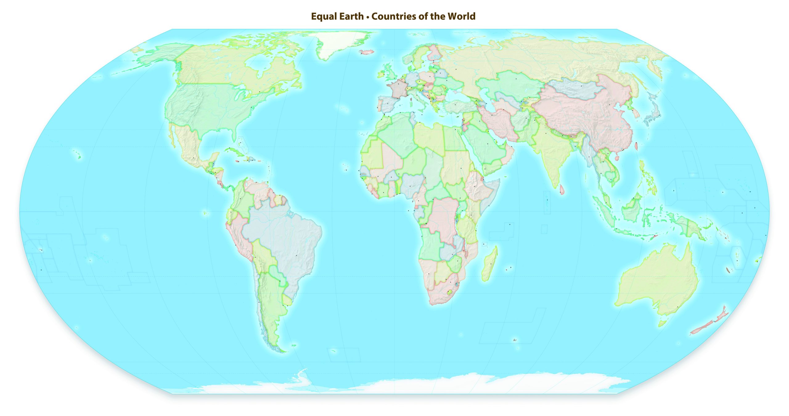 联合国推动采用新世界地图